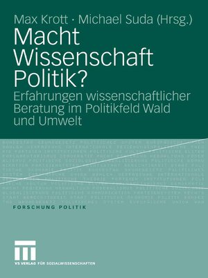 cover image of Macht Wissenschaft Politik?